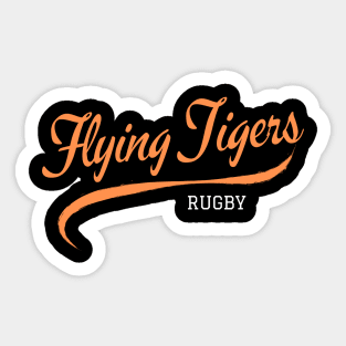 Flying Tigers Rugby Sticker